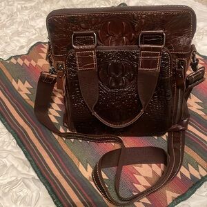 Crocodile Pattern Crossbody or Shoulder Bag